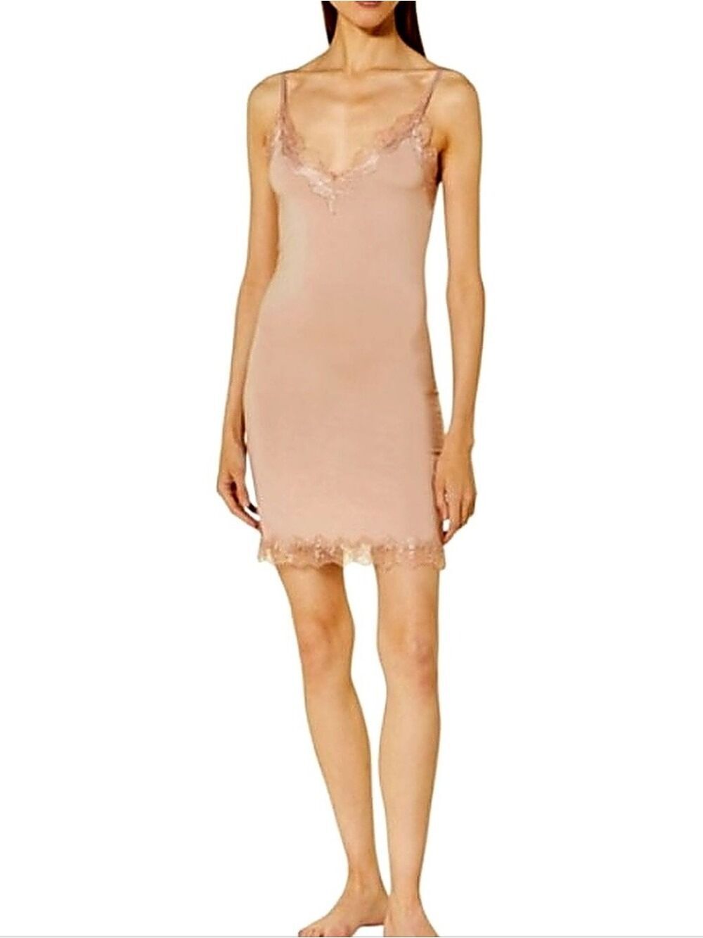 ROSEMUNDE Billie Strap Slip Dress Size Medium 40